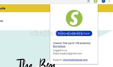Shopify spy - shopify store parser & scraper将Shopify商店中的产品列表提取到Excel/CSV