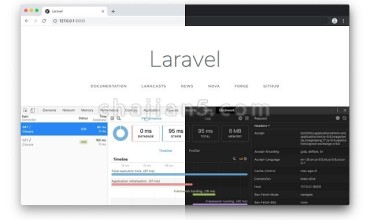 Clockwork 在 Chrome 浏览器中显示 Laravel 应用调试信息