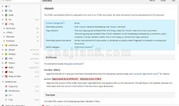 DevDocs 集合多个开发者文档到一个网页