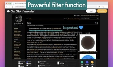 一键全页截图One Click Full Page Screenshot