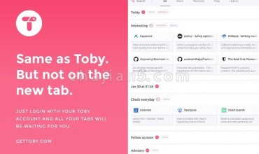 Toby Mini 标签页管理工具