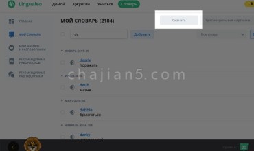 Anki-leo - LinguaLeo dictionary export (LinguaLeo字典导出到表格文件)