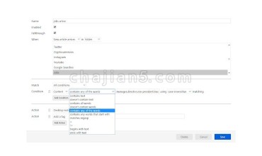 Feedbro 浏览器 RSS 阅读器 支持自动过滤规则