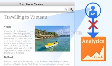 Google Analytics Opt-out Add-on(禁止网站使用谷歌统计分析收集信息)