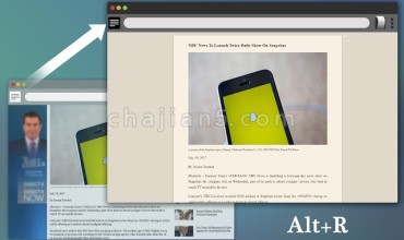 Reader View by belikebill50 开启网页阅读模式无广告