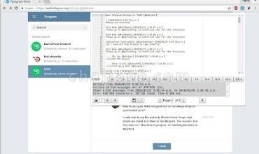 Save Telegram Chat History保存Telegram历史聊天记录