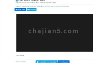 Screen Recorder for Google Chrome™适用于Google Chrome的屏幕录像机