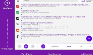 Text to speech that brings productivity 将文件、博客文章等转换为语音