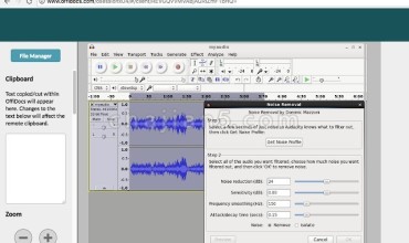 Audacity 在线音频编辑器(消除噪音 配音剪切和合并剪辑)