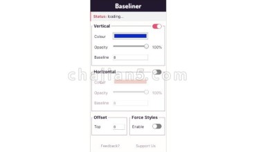 Baseliner 在网页上添加网格线(前端工具)