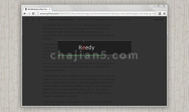 Reedy 允许您以任何舒适的速度阅读