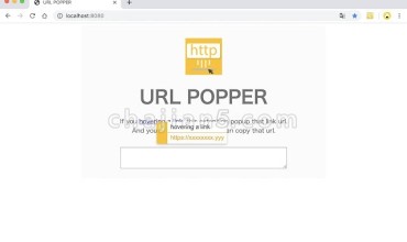 URL POPPER 鼠标悬停锚文本链接弹出提示具体网址