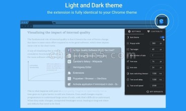 Popup Tab Switcher 浏览器网页标签快速切换