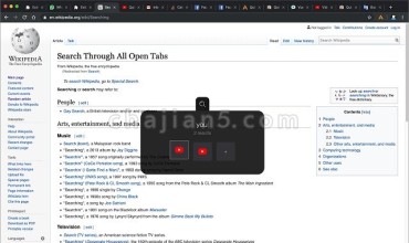 Quick 'A' - Tabs Switch 键盘快捷键快速切换网页标签