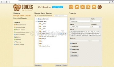 Cookie Editor 可视化Cookie编辑器