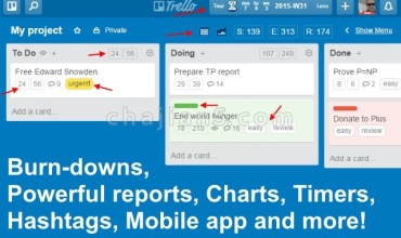 Plus for Trello 时间跟踪、 报告、规划