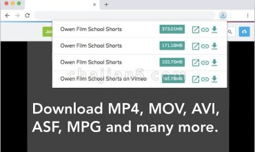 Video Downloader for Chrome适用于Chrome的视频下载器