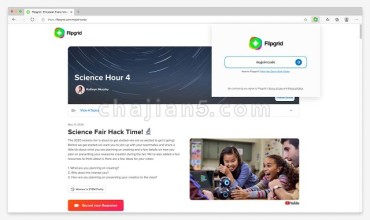 Flipgrid 浏览器端快速访问辅助插件