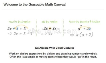 Graspable Math Sidebar 与维基百科等网页上的数学表达式互动