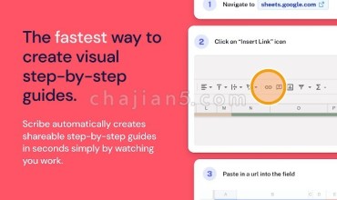 Scribe 轻松实现制作分步骤教程指南 团队协作办公