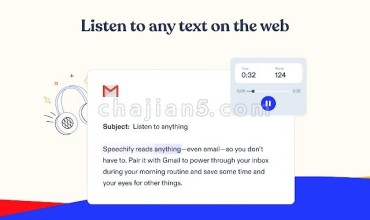 Speechify for Chrome 听网页 网页文字语音朗读