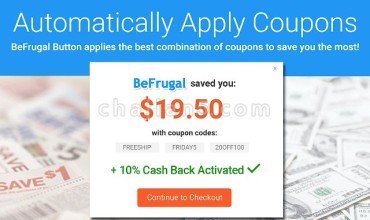 BeFrugal 海淘优惠券折扣返现插件