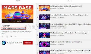 Youtube Playlist Duration Calculator用于计算播放列表中的视频总时间