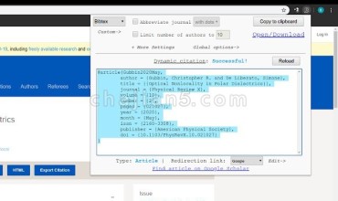 BibItNow! 引文工具 科研学术插件