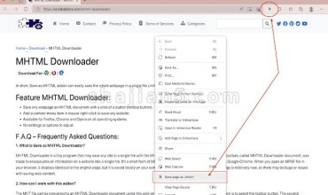 MHTML Downloader 将网页保存为单个的MHTML文件
