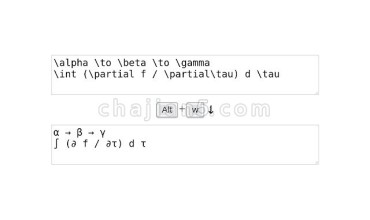 TeX to Unicode 将LaTeX数学公式转换成Unicode字符编码