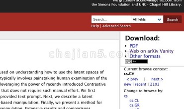 arXiv Vanity 将arXiv Vanity链接添加到arXiv摘要页面