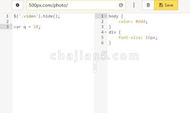 User JavaScript and CSS集合了用户样式和用户脚本功能的插件