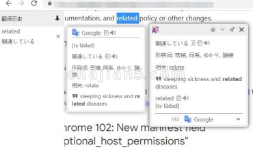 可可翻译 集合了多个翻译源的网页翻译插件