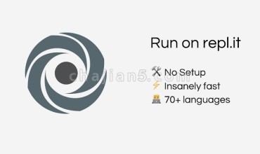 Repl.it 在浏览器上编程的云端 IDE