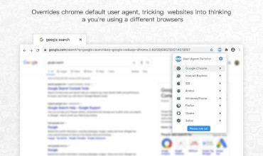 User-Agent Switcher 在浏览器上切换不同的user-agent
