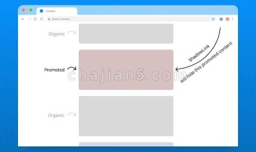 ShadowLink 隐藏LinkedIn上的推广、广告等不相关的内容