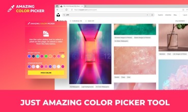 Amazing color picker 从网页获得HEX颜色 可转换成RGB、HEX或HSV等格式